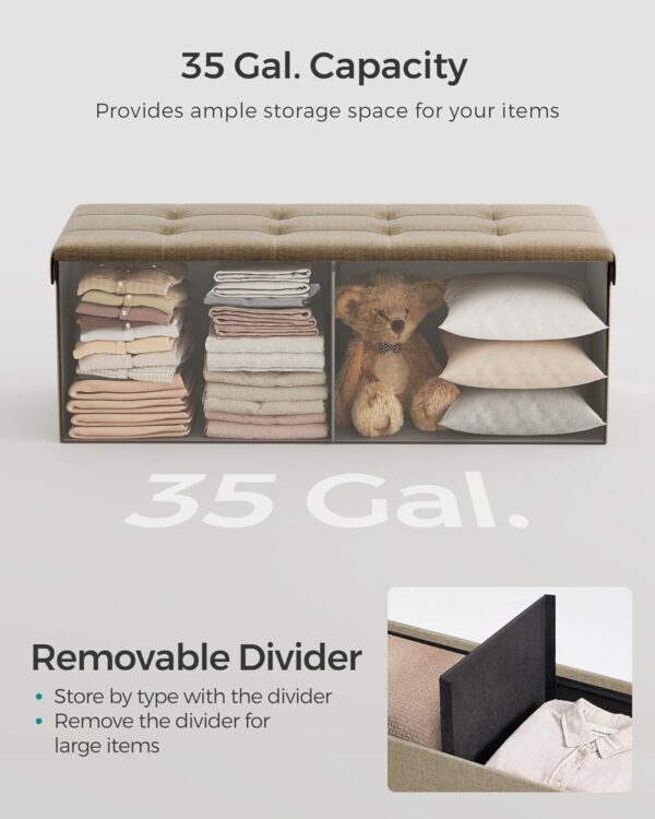 Storage Ottoman Bench - Image 4