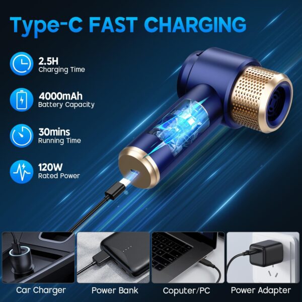 Handheld Car Vacuum Cleaner - Image 5