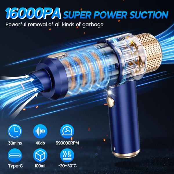 Handheld Car Vacuum Cleaner - Image 6