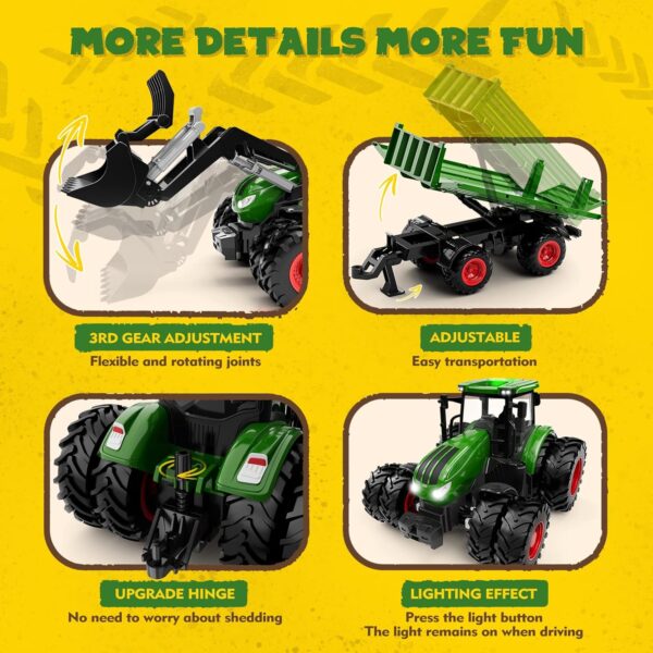 Remote Control Tractor Toy - Image 4