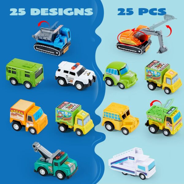 Pull Back Cars and Trucks Toy - Image 8