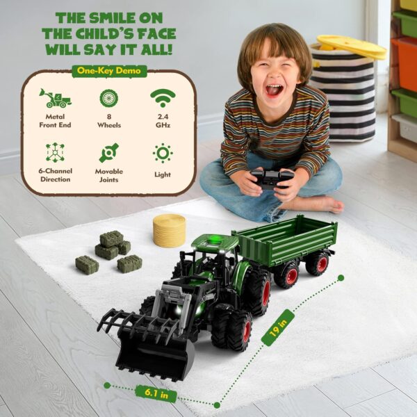 Remote Control Tractor Toy - Image 2