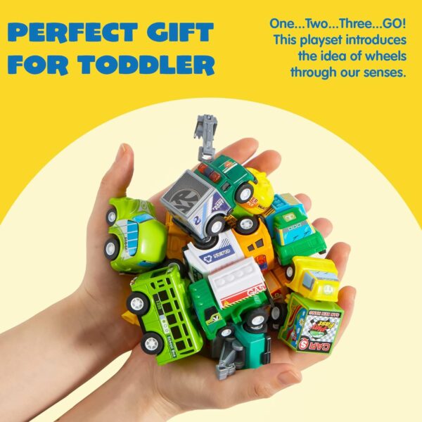 Pull Back Cars and Trucks Toy - Image 5