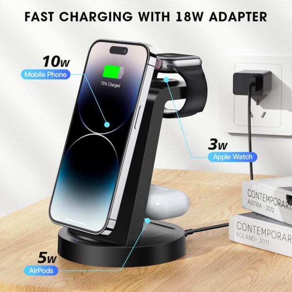 3 in 1 Charging Station for iPhone - Image 4