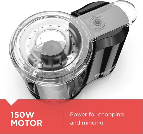 BLACK+DECKER 1.5-Cup Electric Food Chopper - Image 4